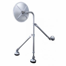 United Pacific 8-1/2" Convex Mirror - Tripod Fender Mount