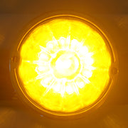 Amber Legendary Glass 3" Watermelon Light