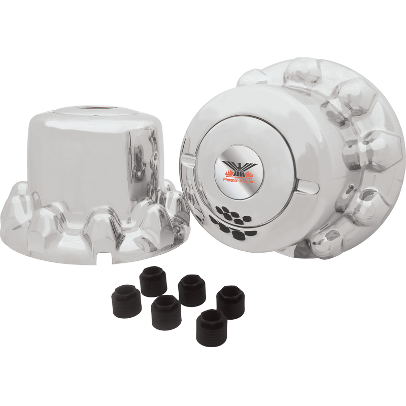 Phoenix USA Hub Cover ABS Rear 10 Lug Hub Pilot QH1300AS