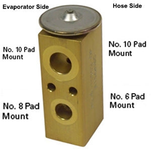 Kysor 1 -1/2 Ton Block Type Expansion Valve