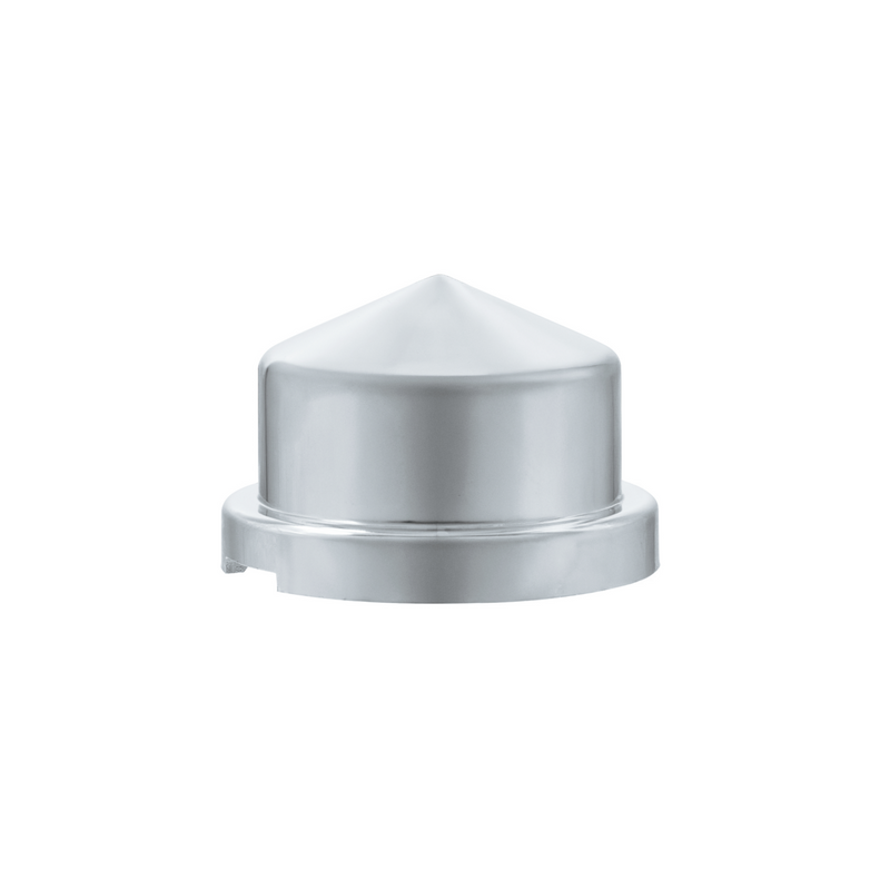 United Pacific 3/4" X 7/8" Chrome Plastic Pointed Nut Cover Push-On 10082