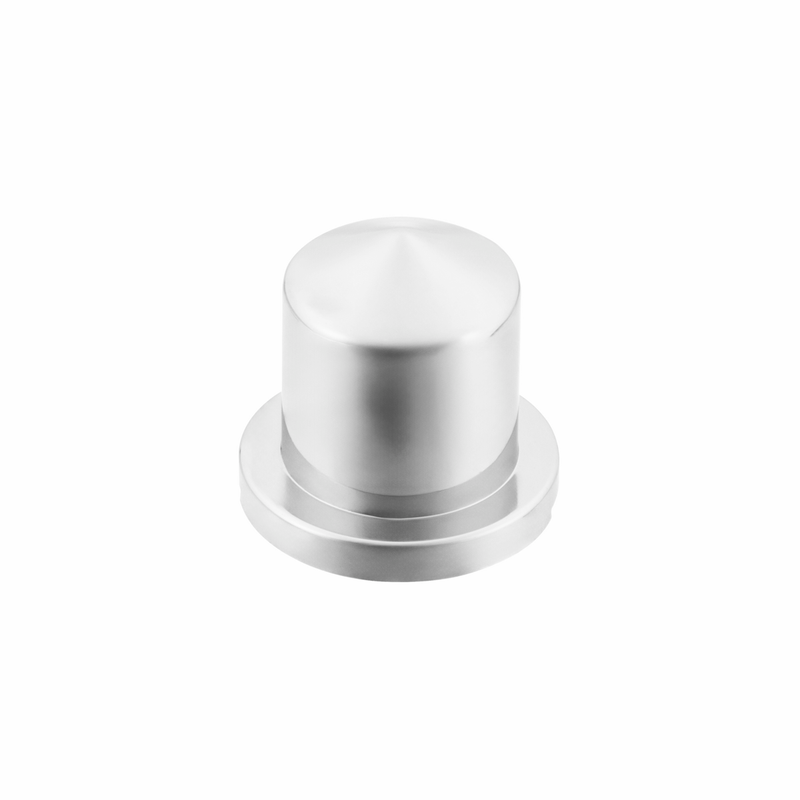 United Pacific 5/8" X 1-1/4" Chrome Plastic Pointed Nut Cover Push-On 10087