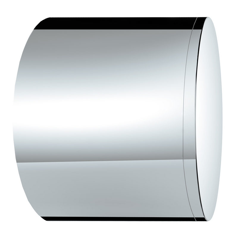 United Pacific Chrome Plastic Single Hub Design Rear Axle Cover With 33mm Thread-On Nut Covers 10272