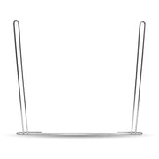 Trux Accessories Chrome Anti-Sail Bracket - 24" x 21"