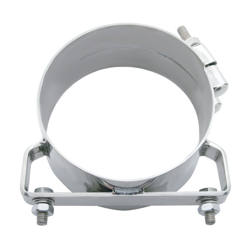 United Pacific 6" Stainless Wide Band Exhaust Clamp 10323