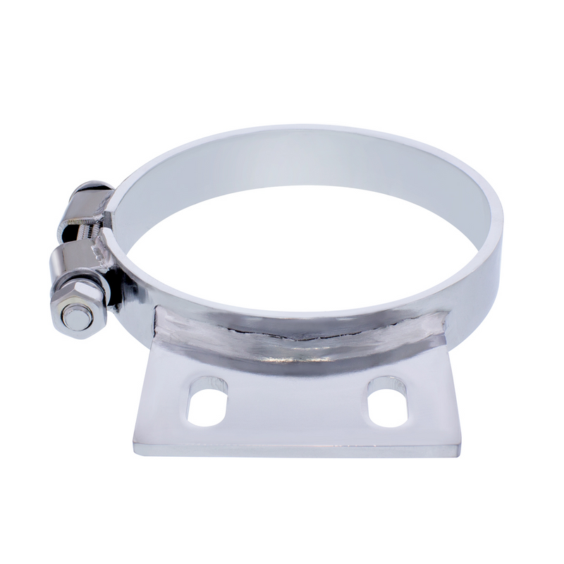 United Pacific 5" Chrome Cab Exhaust Clamp For Peterbilt 10327