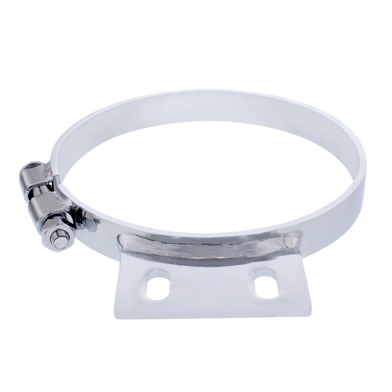 United Pacific 7" Chrome Cab Exhaust Clamp For Peterbilt 10329