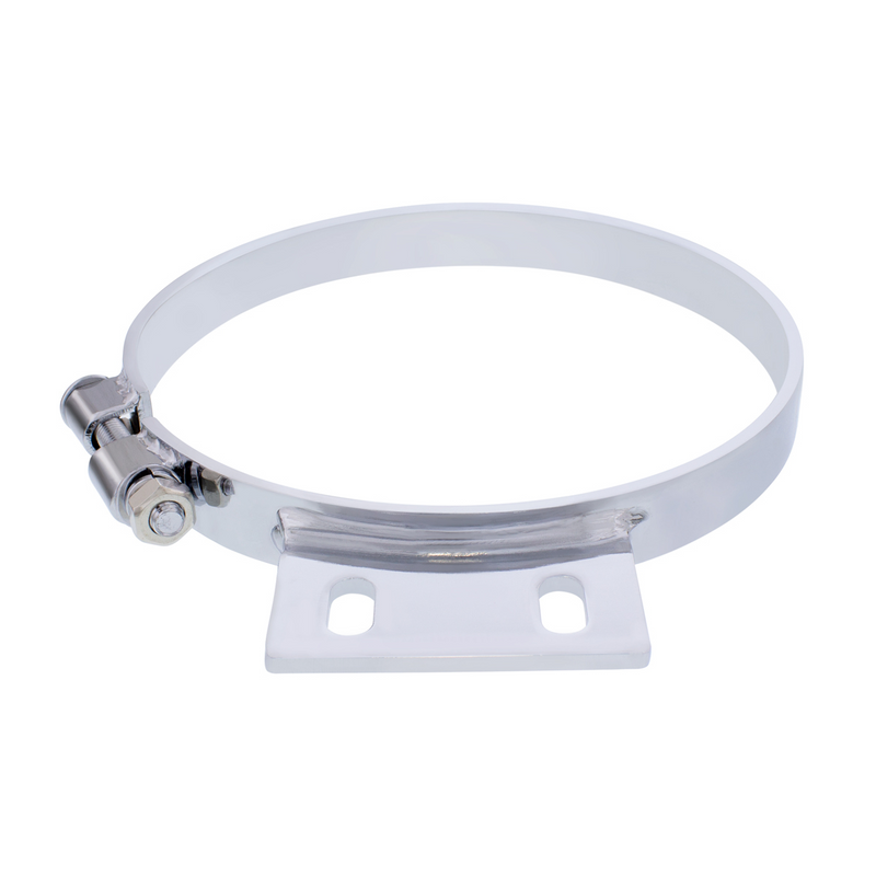 United Pacific 8" Chrome Cab Exhaust Clamp For Peterbilt 10330