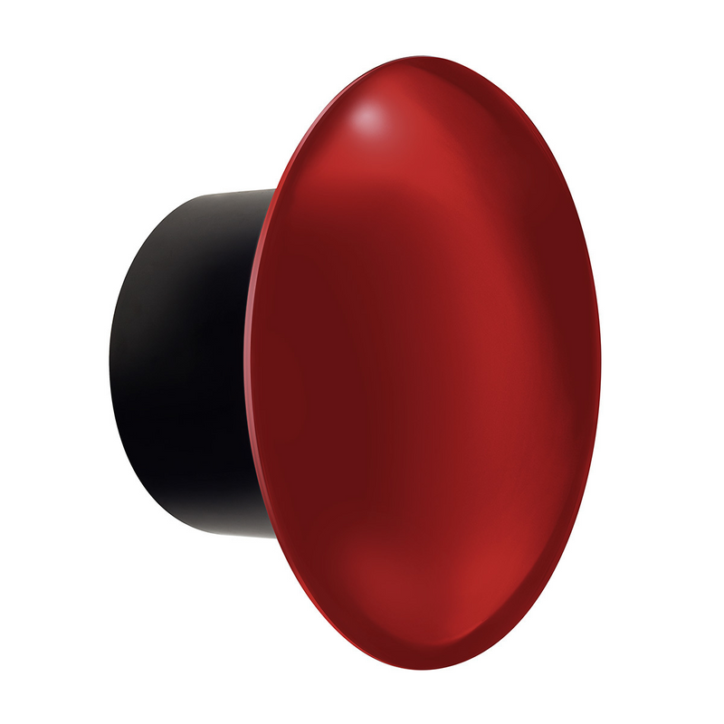United Pacific Aero Full-Moon Rear Axle Cover Kit Candy Red 10346