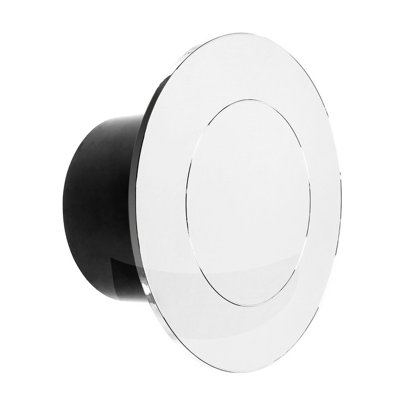 United Pacific Flat Aero Rear Axle Cover Kit Chrome 10359