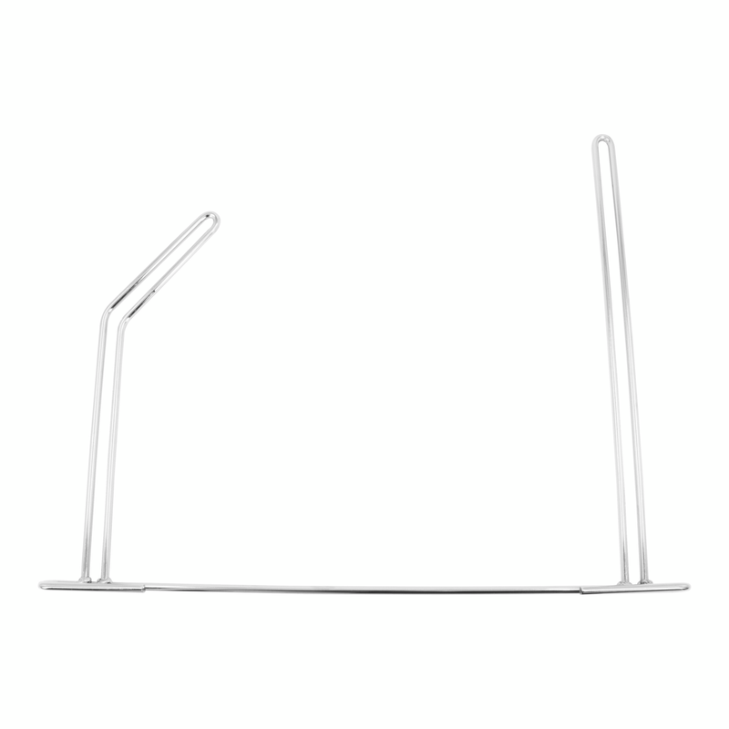 United Pacific 24" Chrome Angled Anti-Sail Bracket Left Only 10456L