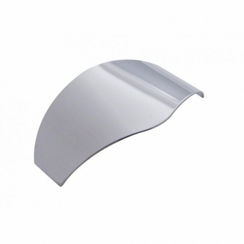 United Pacific 2" Or 2.5" Stainless Light Visor 10475