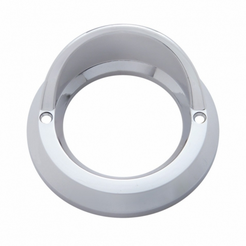 United Pacific 2" Light Bezel With Visor (Bulk) 10481B