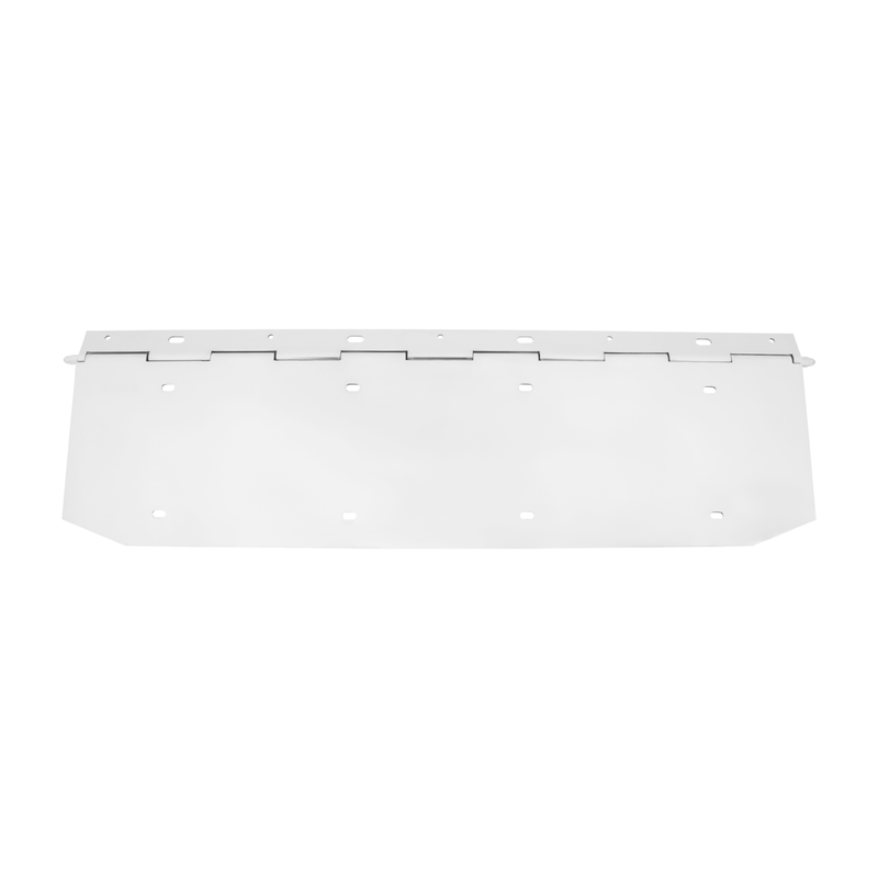 United Pacific Chrome 2 License Plate Angled Holder With Hinge 10512