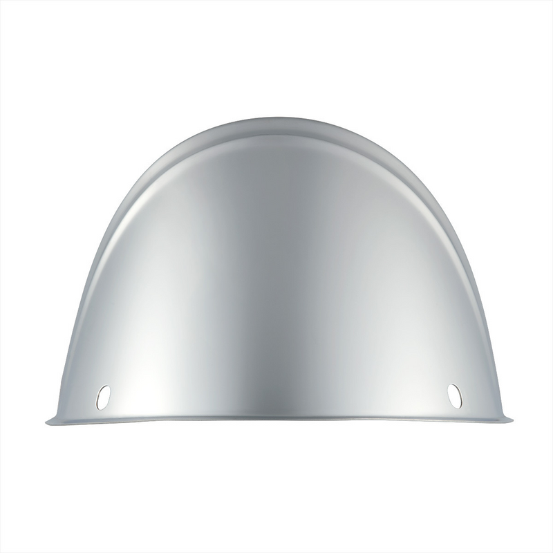 United Pacific Stainless Steel Drop Style Visor For 7" Headlight 10532
