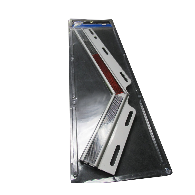 United Pacific 45° Angled Conspicuity Reflector Plate