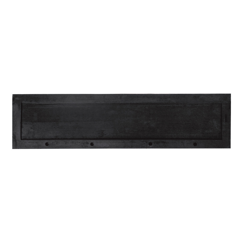 United Pacific 24" X 6" Rubber Quarter Fender Top Mud Flap 10611