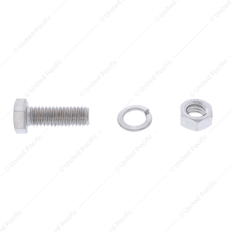 United Pacific Stainless Quarter Fender Clamp Hardware 10634-1