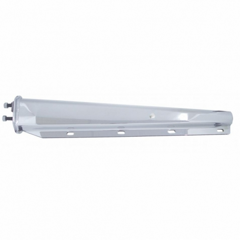 United Pacific 30" Chrome Heavy Duty Mud Flap Hangers 2.5" Bolt Pattern (Pair) 10653