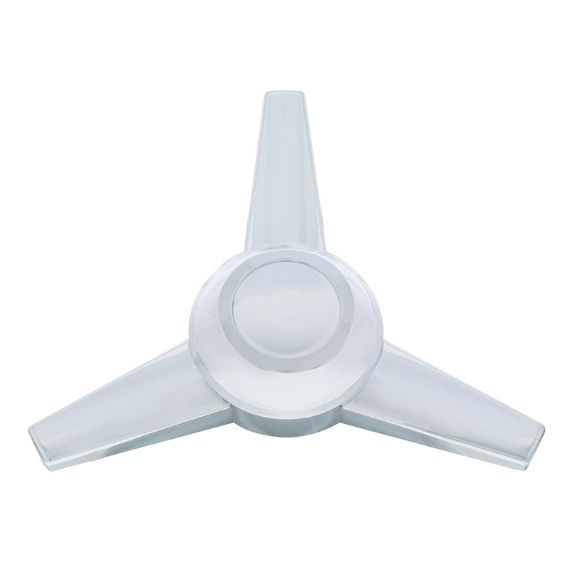 United Pacific Chrome Plastic 3 Extra Large Straight Bar Spinner Only 10722