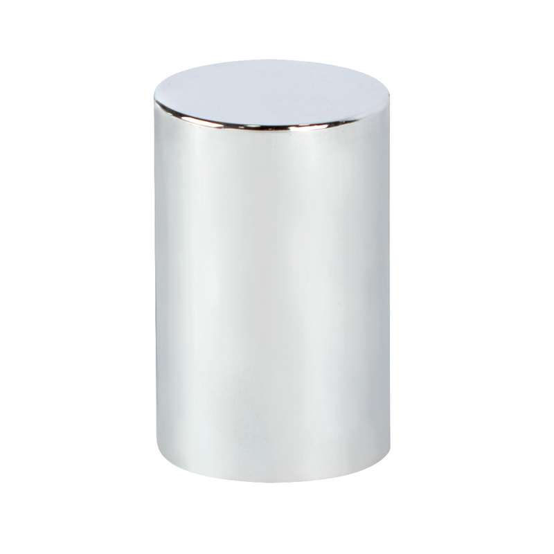 United Pacific Chrome Cylinder Hubcap Nut Cover For 1999-2018 Chevy & GMC Full Size Truck Push-on (Bulk) 10749B