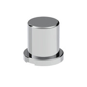 United Pacific 3/4" X 1-1/4" Chrome Plastic Flat Top Nut Covers - Push On (10 Pack)