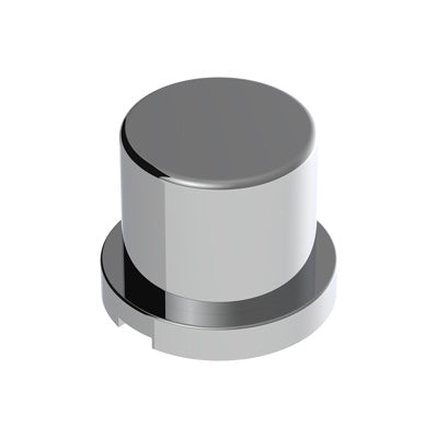United Pacific 15/16" X 1-3/16" Chrome Frame Nut Cover - Push On (10 Pack)