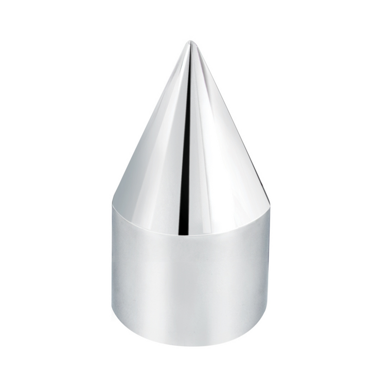 United Pacific 3/4" X 2-5/16" Chrome Plastic Spike Nut Cover Push-On (Bulk) 10766B