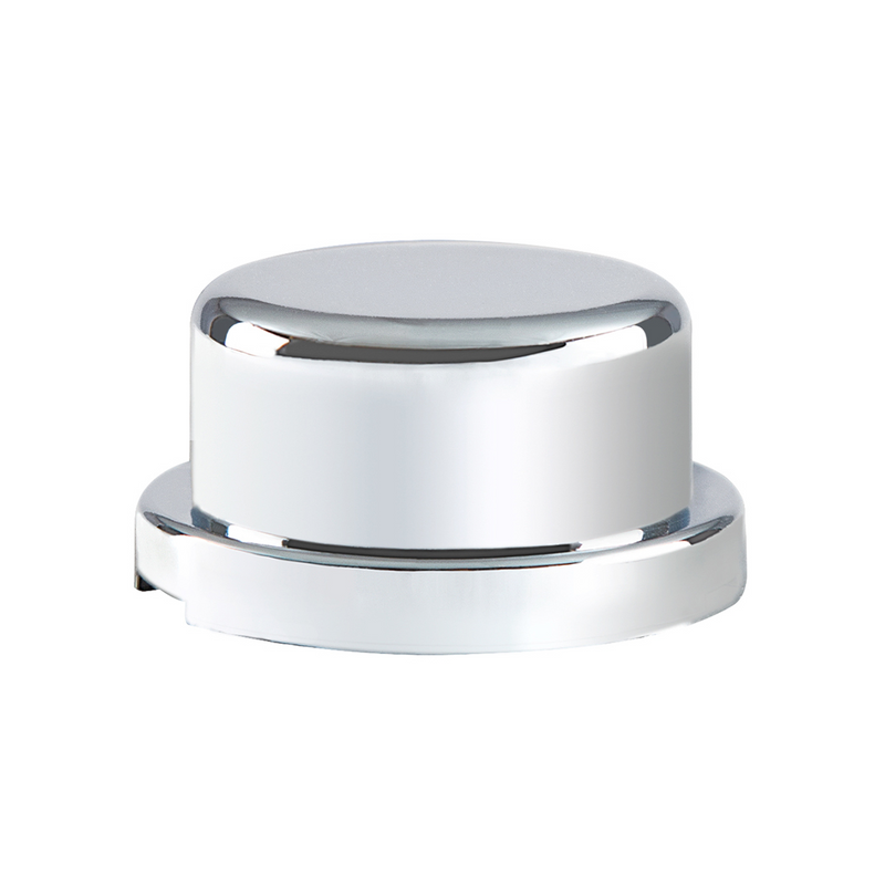 United Pacific Chrome Plastic Huck Rivet/Nut Cover Set 10773