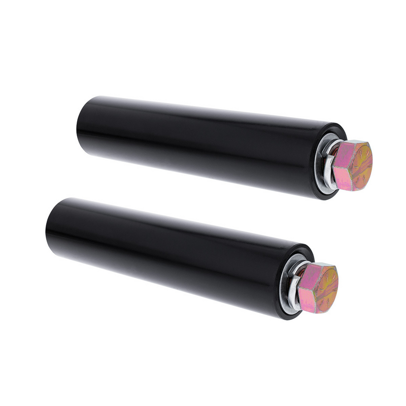 United Pacific 8" Black Quarter Fender Mounting Post (Pair) 10848