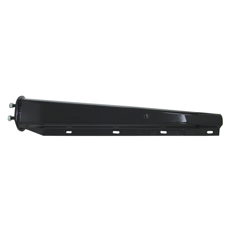 United Pacific 30" Black Heavy Duty Mud Flap Hangers 2" Bolt Pattern Competition Series (Pair) 11321