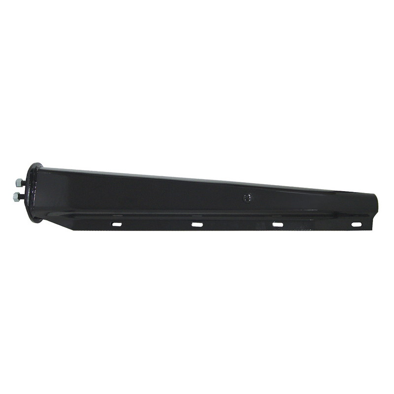 United Pacific 30" Black Heavy Duty Mud Flap Hangers 1-1/8" Bolt Pattern Competition Series (Pair) 11322