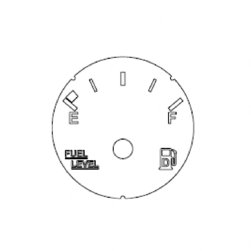 Freightliner Gauge Fuel Level, Bright A22-71484-002