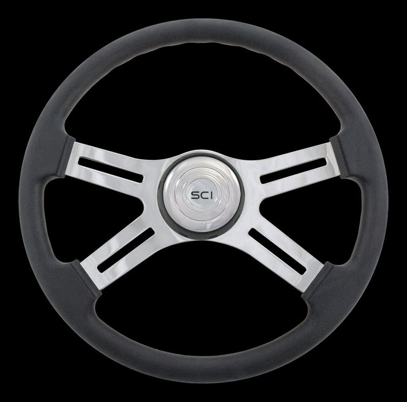 Steering Creations Polyurethane Rim 18" 4 Spoke Steering Wheel