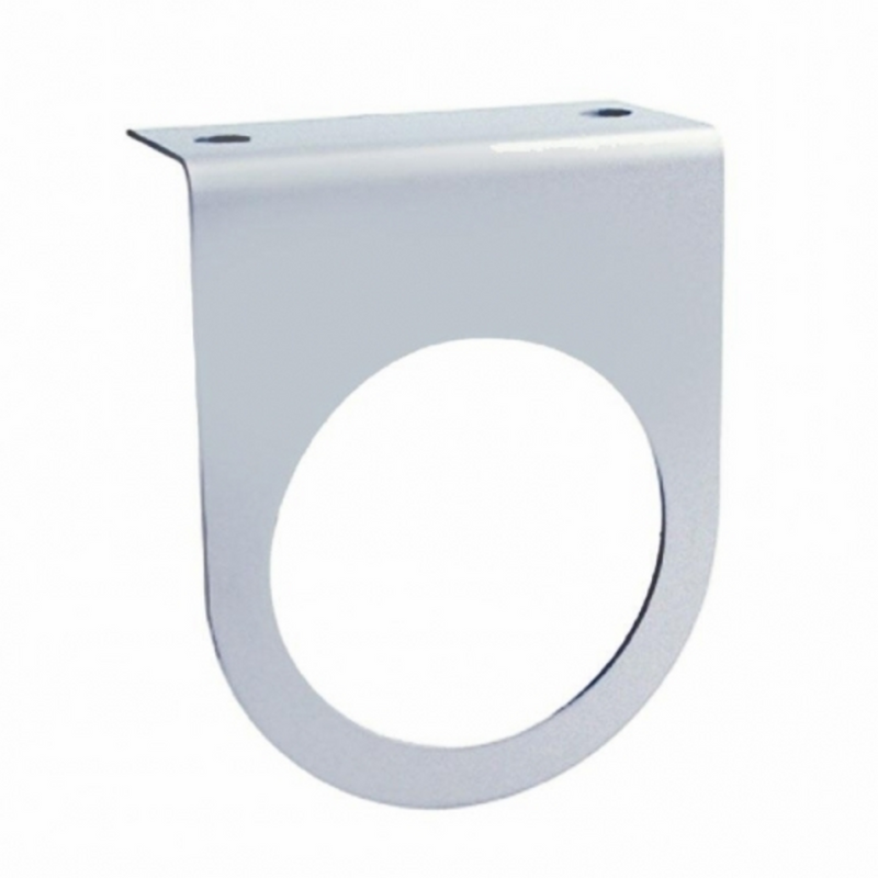 United Pacific Stainless Steel Light Bracket With Single Cutout For 2.5" Light 20436
