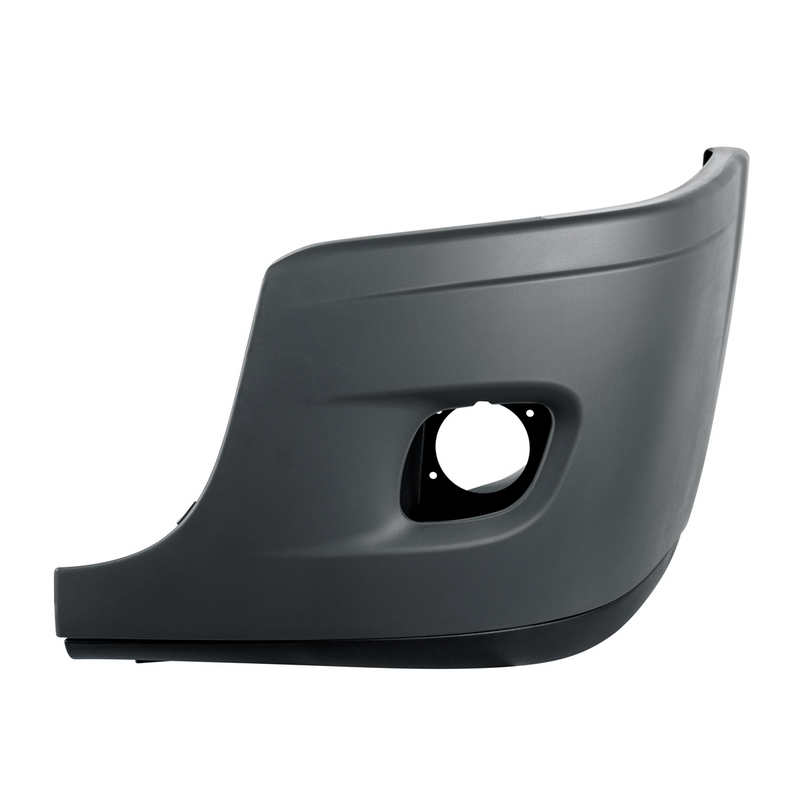 United Pacific Bumper End Assembly With Fog Light Hole For 2008-2017 Freightliner Cascadia Driver 20485