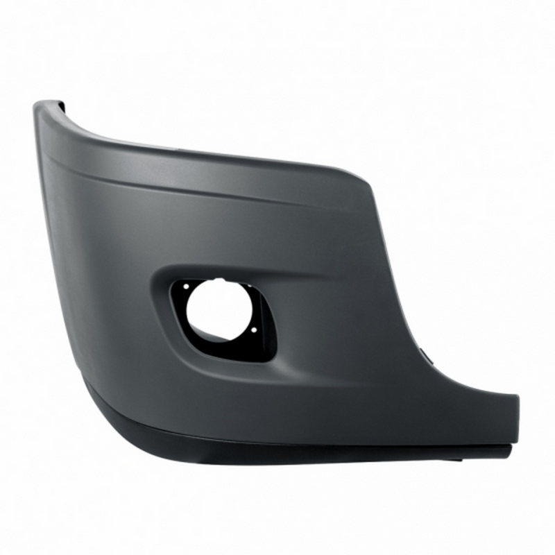 United Pacific Bumper End Assembly With Fog Light Hole For 2008-2017 Freightliner Cascadia Passenger 20486