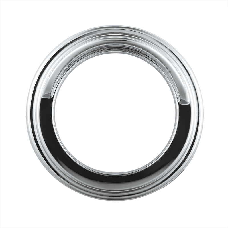 United Pacific Chrome Small Gauge Cover With Visor For Freightliner 20541