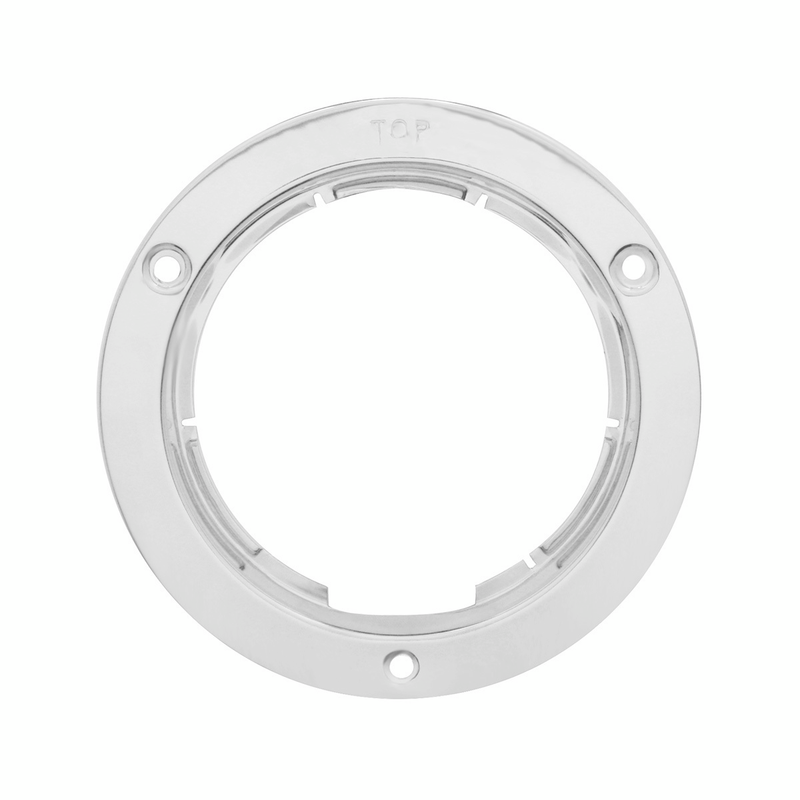 United Pacific Stainless Steel Mounting Bezel For 4" Round Light (Card) 20549