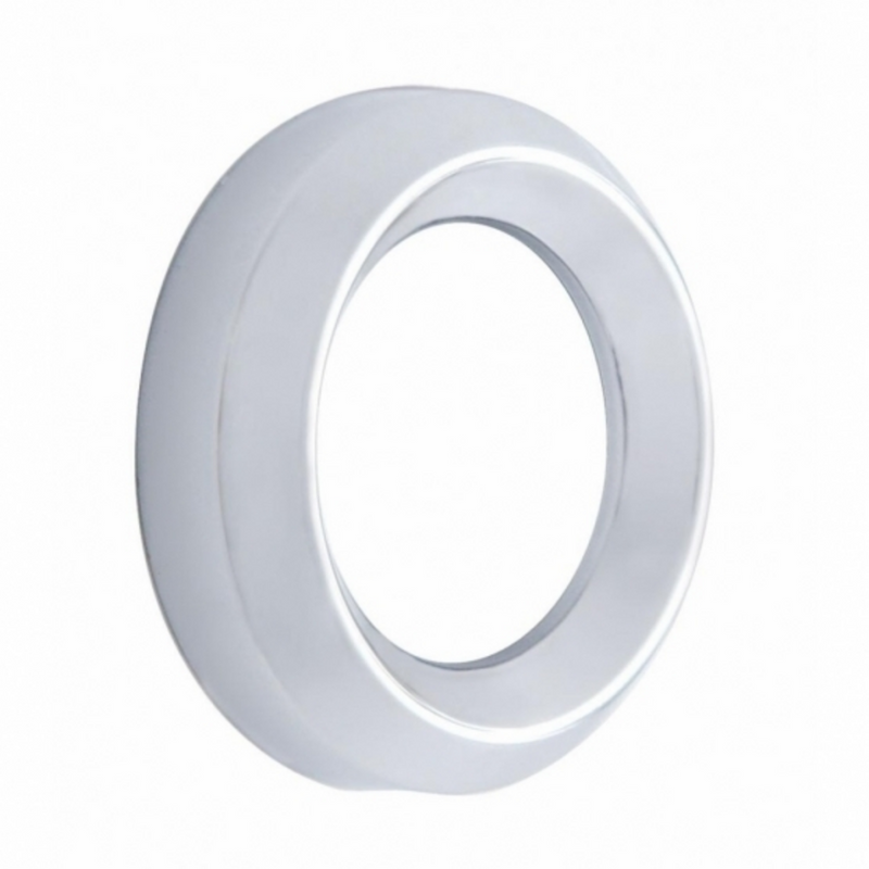 United Pacific Chrome Plastic Oil Pressure Gauge Cover For Peterbilt 359 20558