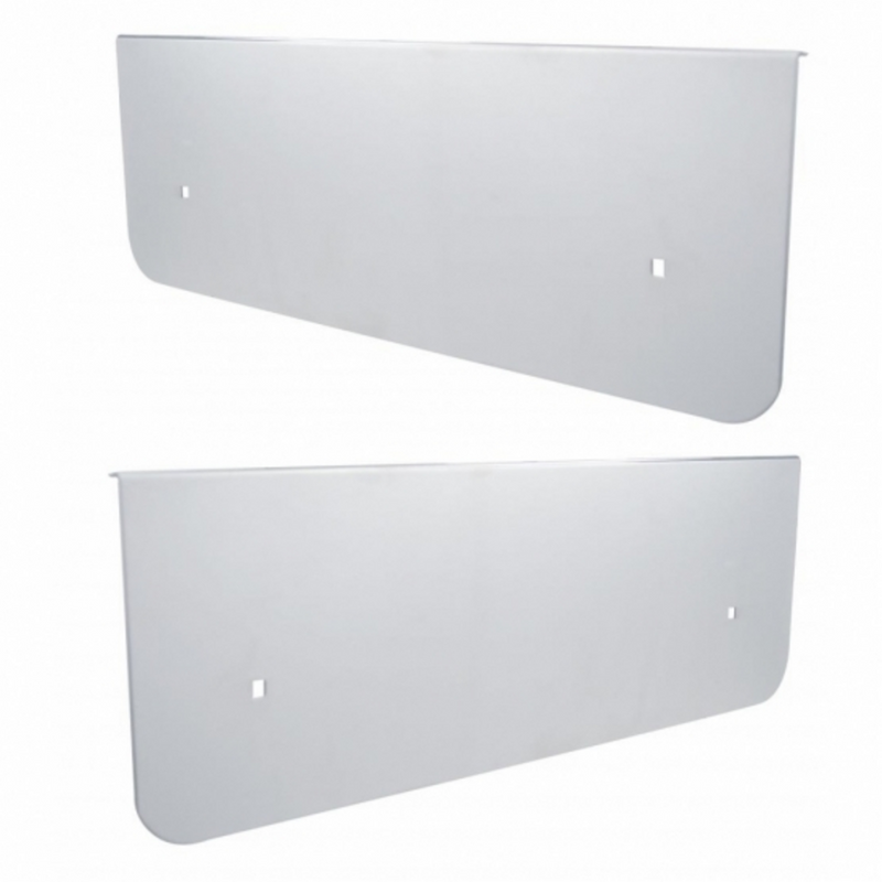United Pacific Stainless Steel Front Fender Guards 2002 Kenworth W900 20583