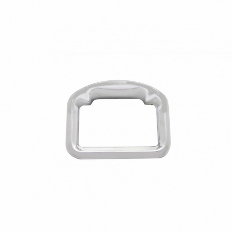 United Pacific Chrome Bezel For Peterbilt American Class Glove Box Emblem 20594