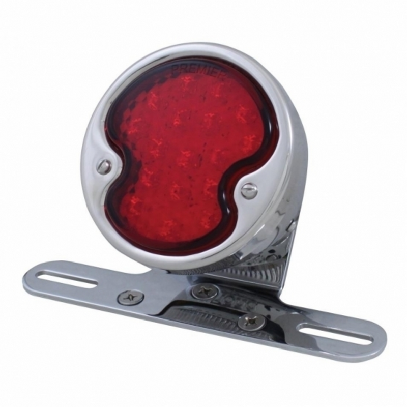 United Pacific LED "1932 DUO Lamp" Tail Light With LED License Light For Motorcycle 20602
