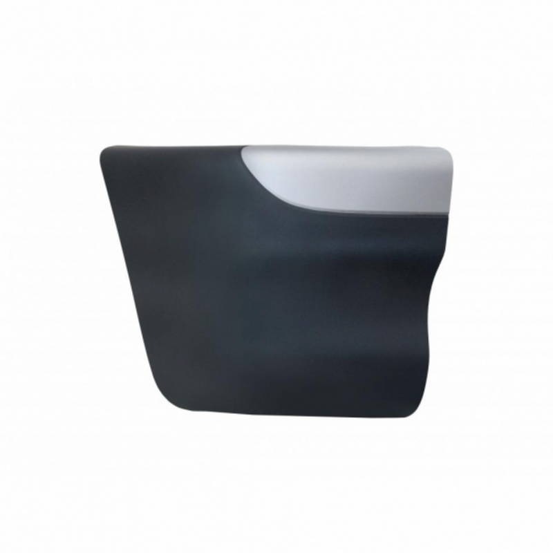 United Pacific Bumper End With Silver Paint For 2001-2016 Freightliner Columbia Passenger 20613