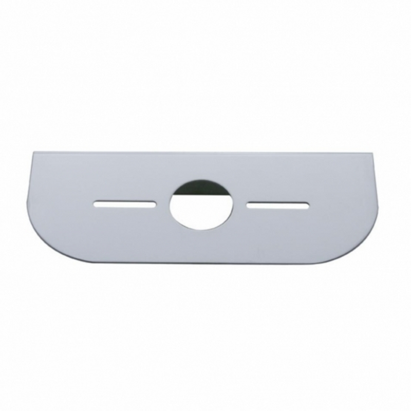 United Pacific Stainless Light Bracket With Single Universal Light Cutout 20621