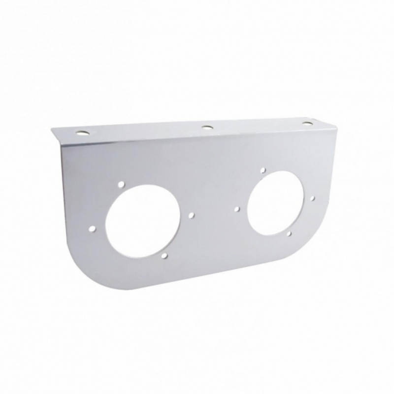 United Pacific Stainless Steel Light Bracket For Two 3" Lights 20751