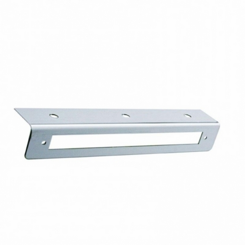 United Pacific 9-3/4" Stainless Light Bracket With 9" Light Bar Cutout (Bulk) 20760B