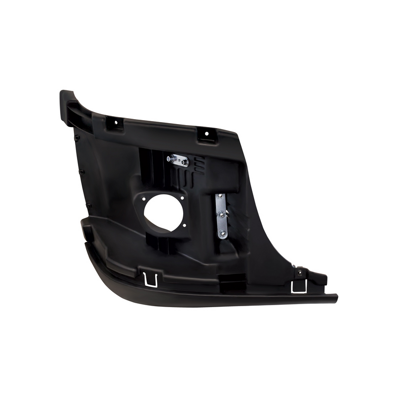 United Pacific Bumper End Reinforcement With Fog Light Hole For 2008-2017 Freightliner Cascadia Passenger 20896