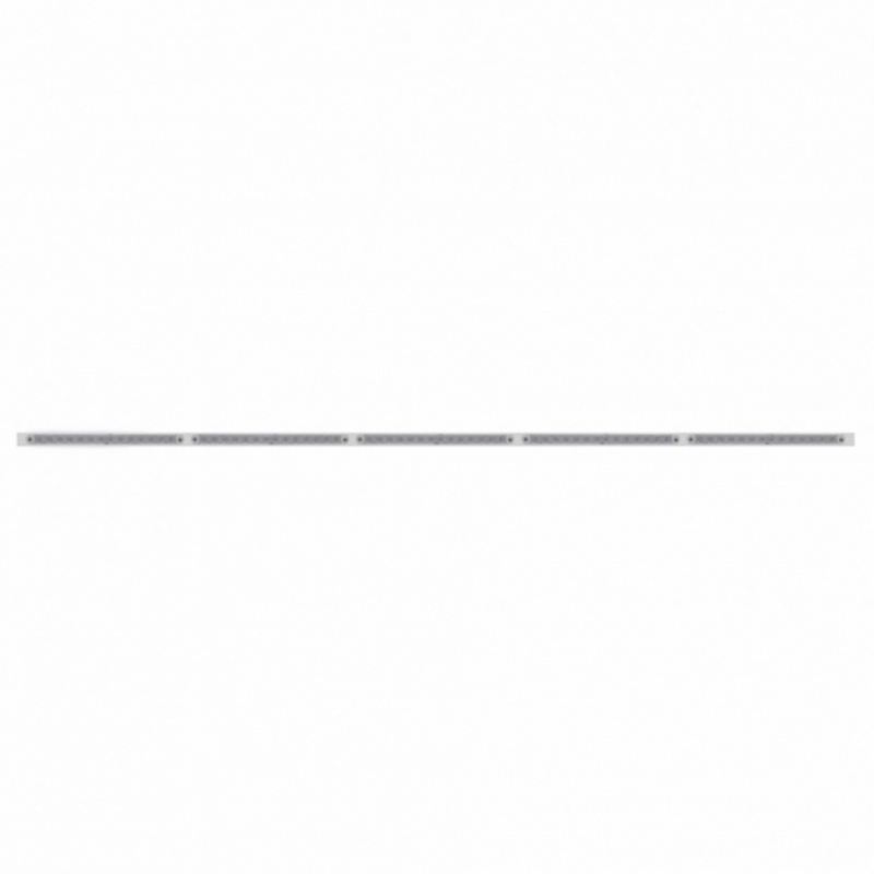 United Pacific 94" Stainless Steel Light Bracket With Five 23 SMD LED 17-1/4" Light Bar Amber LED/Clear Lens 20942