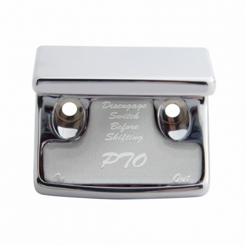 United Pacific "PTO" Switch Guard With Silver Sticker 21075